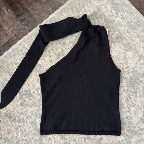 NWT - Abercrombie & Fitch - Asymmetrical Scarf Sweater Tank - Picture 8 of 9